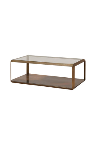 Cutout image of the Art Nouveau Coffee Table on a white background.