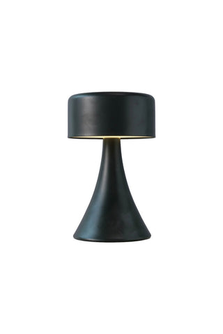 Cutout image of the Battery-Powered Cordless Table Lamp In Black.