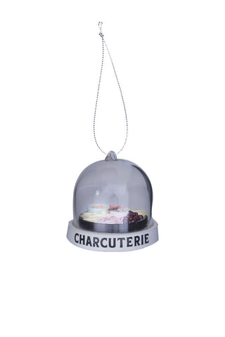 Cutout of the Charcuterie Dome Christmas Tree Decoration on a white background.