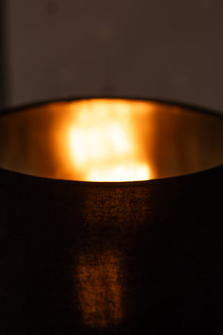 Close-up of the shade of the Disco Ball Table Lamp in Silver.