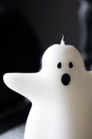 Detail shot of the Ghost Shaped Candle.