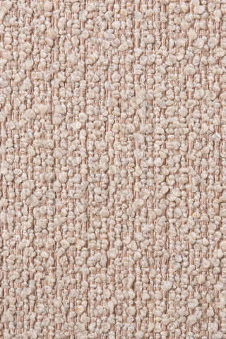 Close-up of the fabric of the HKliving Retro Sofa in Taupe Boucle.