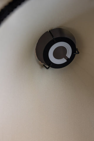 Detail shot of the fitting inside the Lantern Style Flush Easyfit Light Shade.