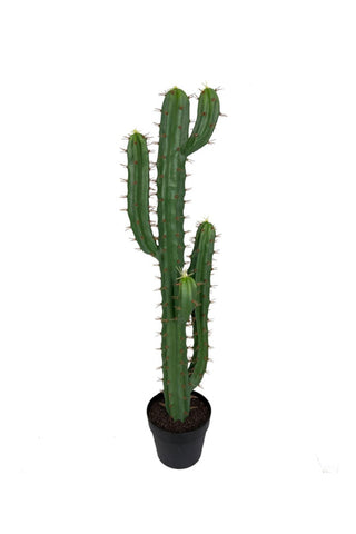 Cutout image of the Large Faux Cactus Plant.