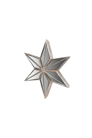 Cutout image of the Large Mirrored Star Wall Decoration.