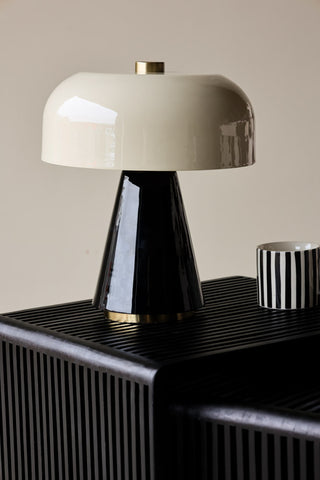 Lifestyle image of the Monochrome Metal Table Lamp