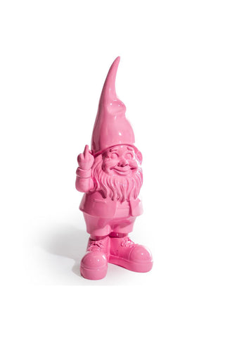 Cutout of the Fabulous Pink Naughty Gnome.