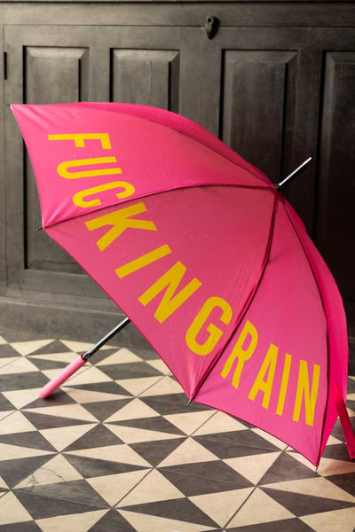 Large Pink outlet Moschino Personal Umbrella