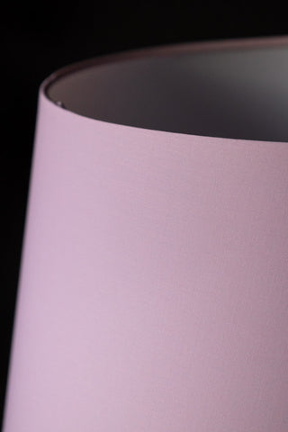 Close-up of the shade on the Pretty Pink Parrot Floor Lamp with Shade.