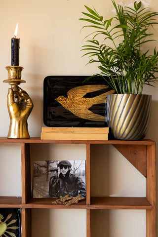 Detail image of the Reclaimed Wood Shelf