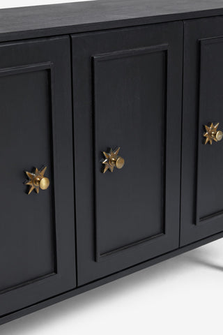 Close-up of the doors and handles of the Ringo Sideboard.