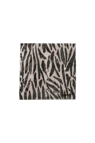 Cutout image of the Zebra Print Napkins - Pack Of 20.