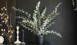 Landscape image of the Faux Eucalyptus Plant In Pot