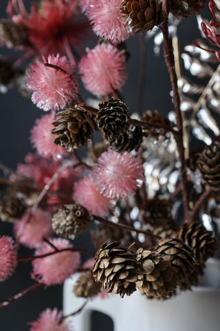 Faux Silver Fern Leaf Stem