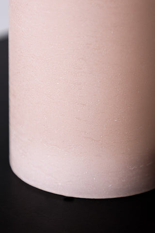 Image of the finish for the Small LED Pillar Candle