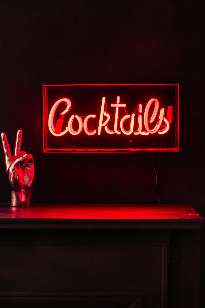 Cocktails Neon Light Box | Rockett St George