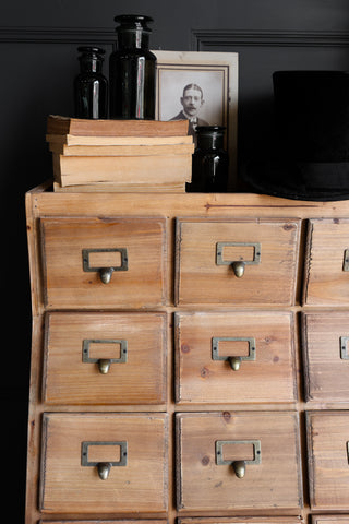 Front on close-up image of the Haberdashery Storage Cabinet