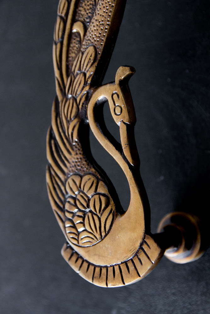Vintage Brass Swan Large Brass Swan -  Canada